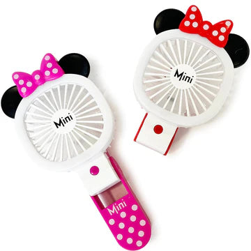 LED Handheld Rechargeable USB Fan