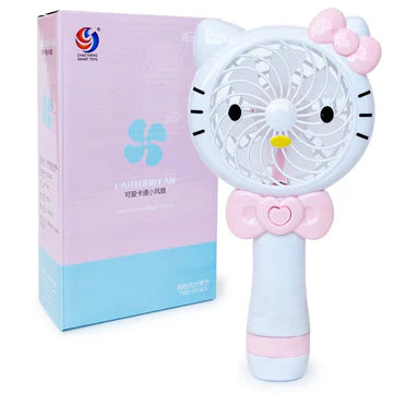 H LED Handheld Rechargeable USB Fan